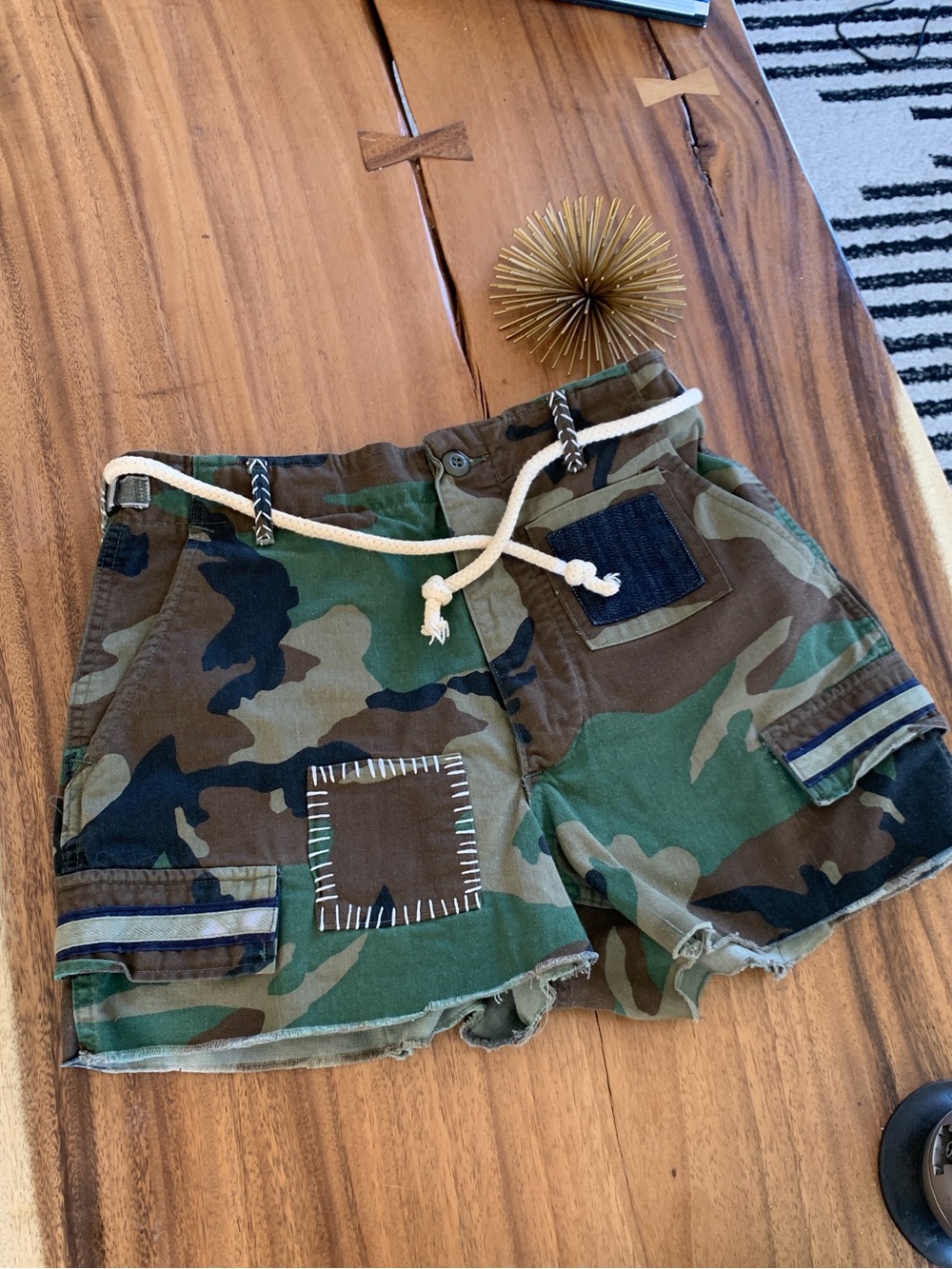 Riley Vintage Night Owl Camo Shorts - Picture 3 of 8